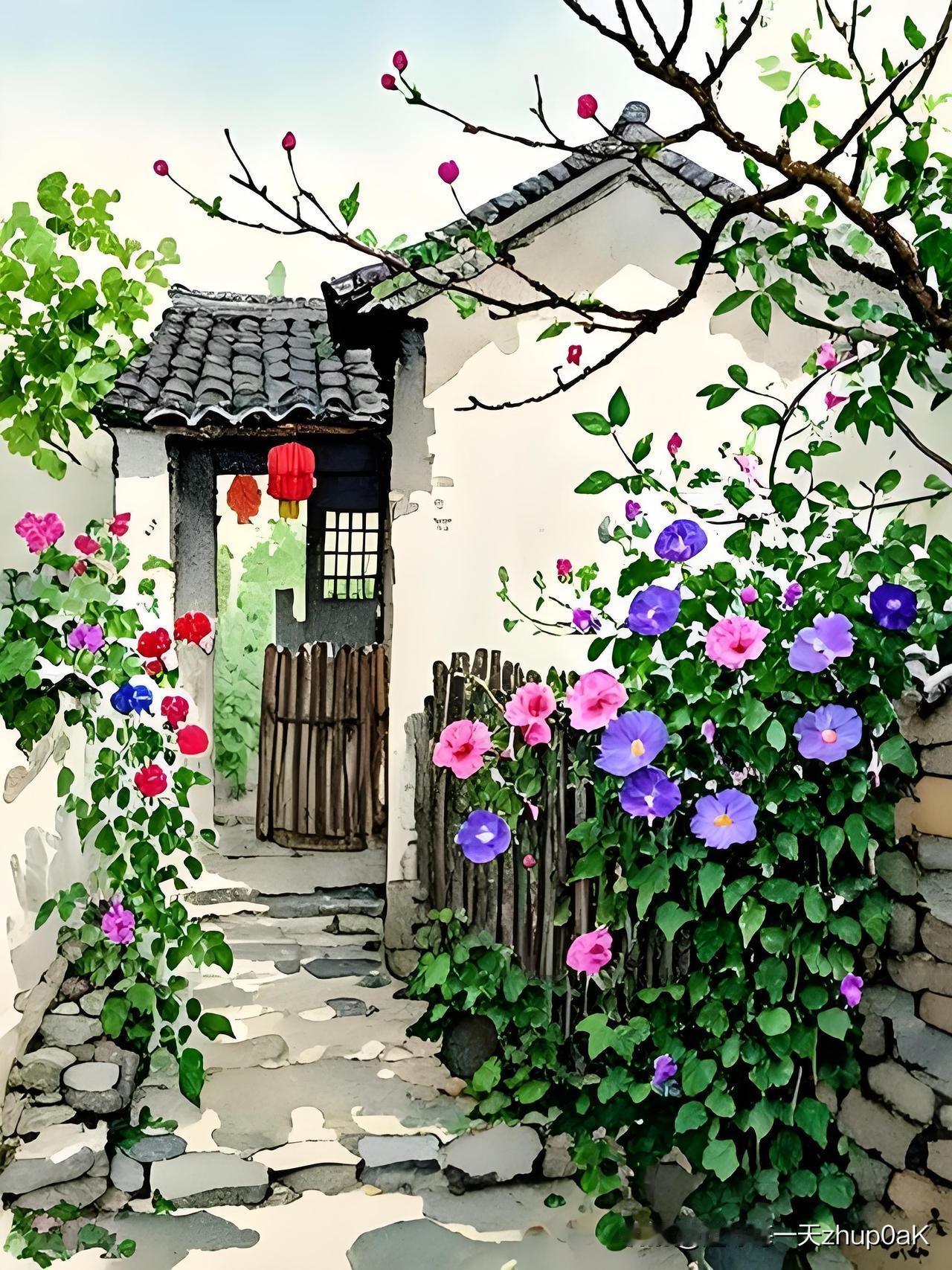 《为人题》
——唐·郑谷
泪湿孤鸾晓镜昏，
近来方解惜青春。
杏花杨柳年年好，