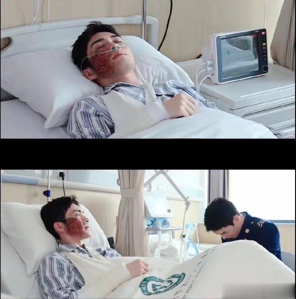 #张彬彬心疼的伤臂都穿帮了#看到这个花絮，真的是搞笑程度直线上升！张彬彬安慰杨洋