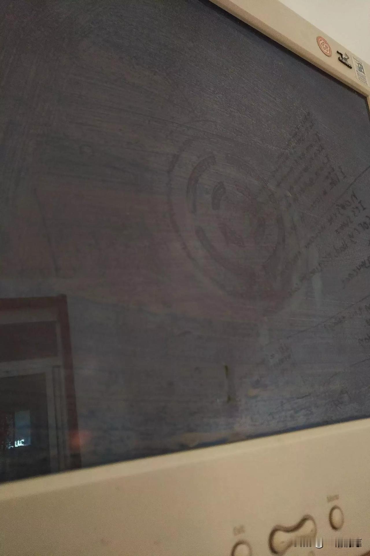 昨天擦古董级电脑屏时 ,突然发现显示屏上突然出现了一个神秘的图形 ,以为是谁不小