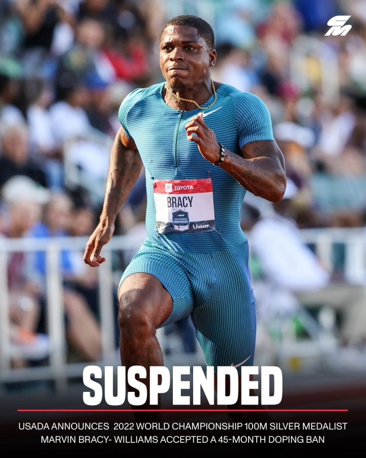 兴奋剂丑闻22年世锦赛美国短跑横扫6枚奖牌，现3人兴奋剂违规