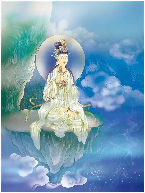 观音赐福，安泰吉祥，生活越来越美好！ 