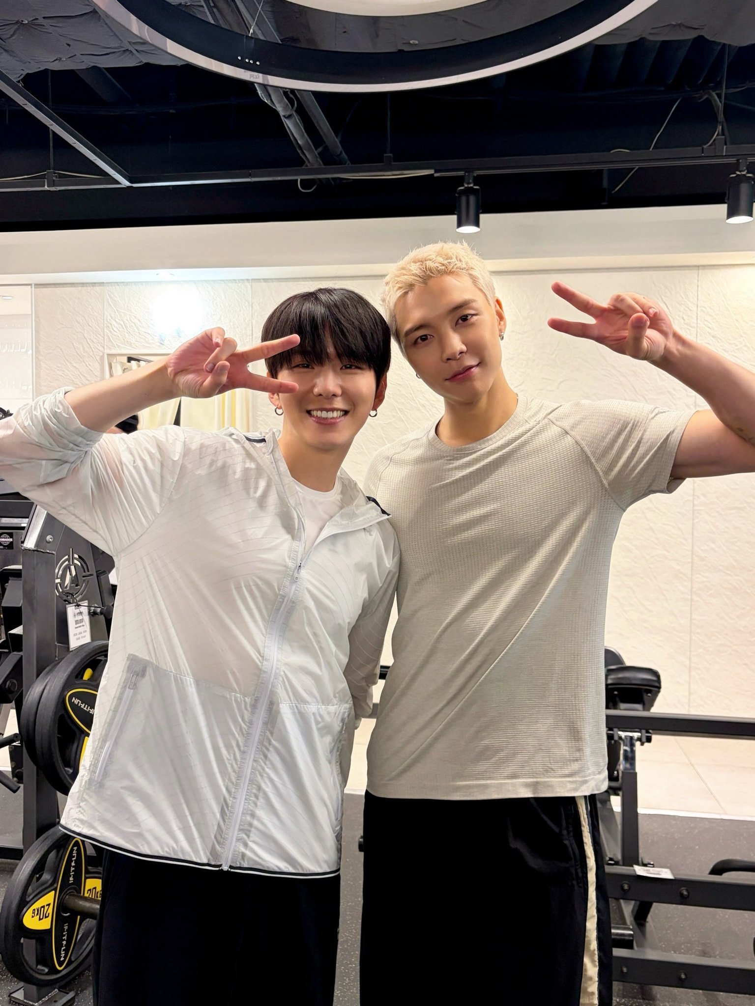 260715 NCTsmtown官X更新 基贤相关fitness 🏋️ 