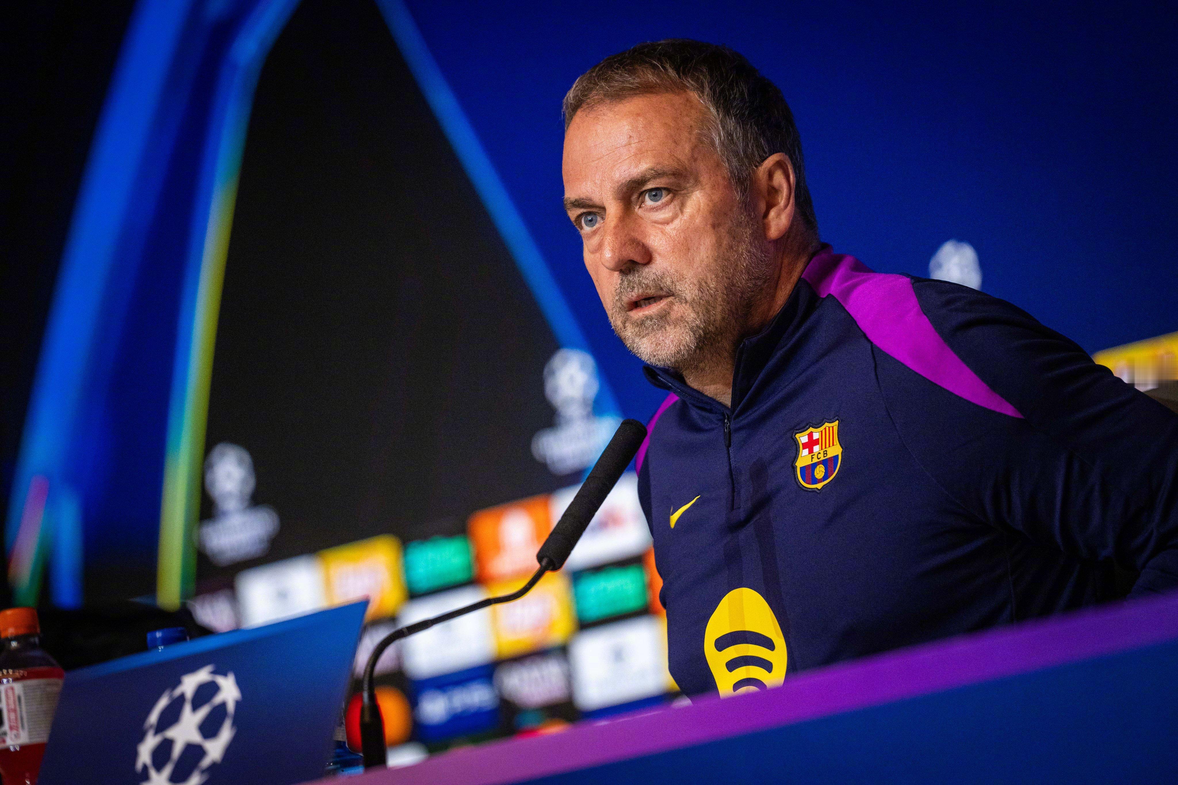 🎙️主教练弗里克在 马竞vs巴萨 赛前发布会上表示⬇️：【关于比赛信心】🗣️