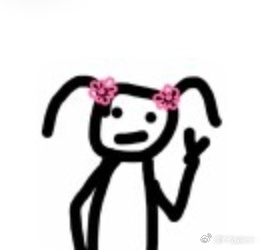 笑死我了 我姐姐的头像是她自己画的 