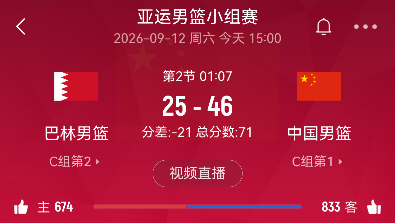 亚运会～～现在比赛价值越来越低了，就这么个亚洲内部比赛，划水的厉害。2026爱知