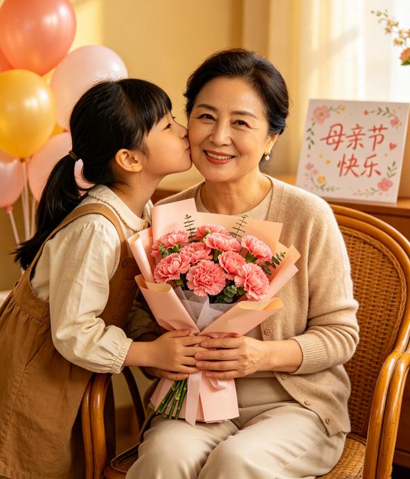 致敬每一位了不起的妈妈，祝每位妈妈母亲节快乐！[玫瑰][玫瑰][玫瑰]
如果妈妈