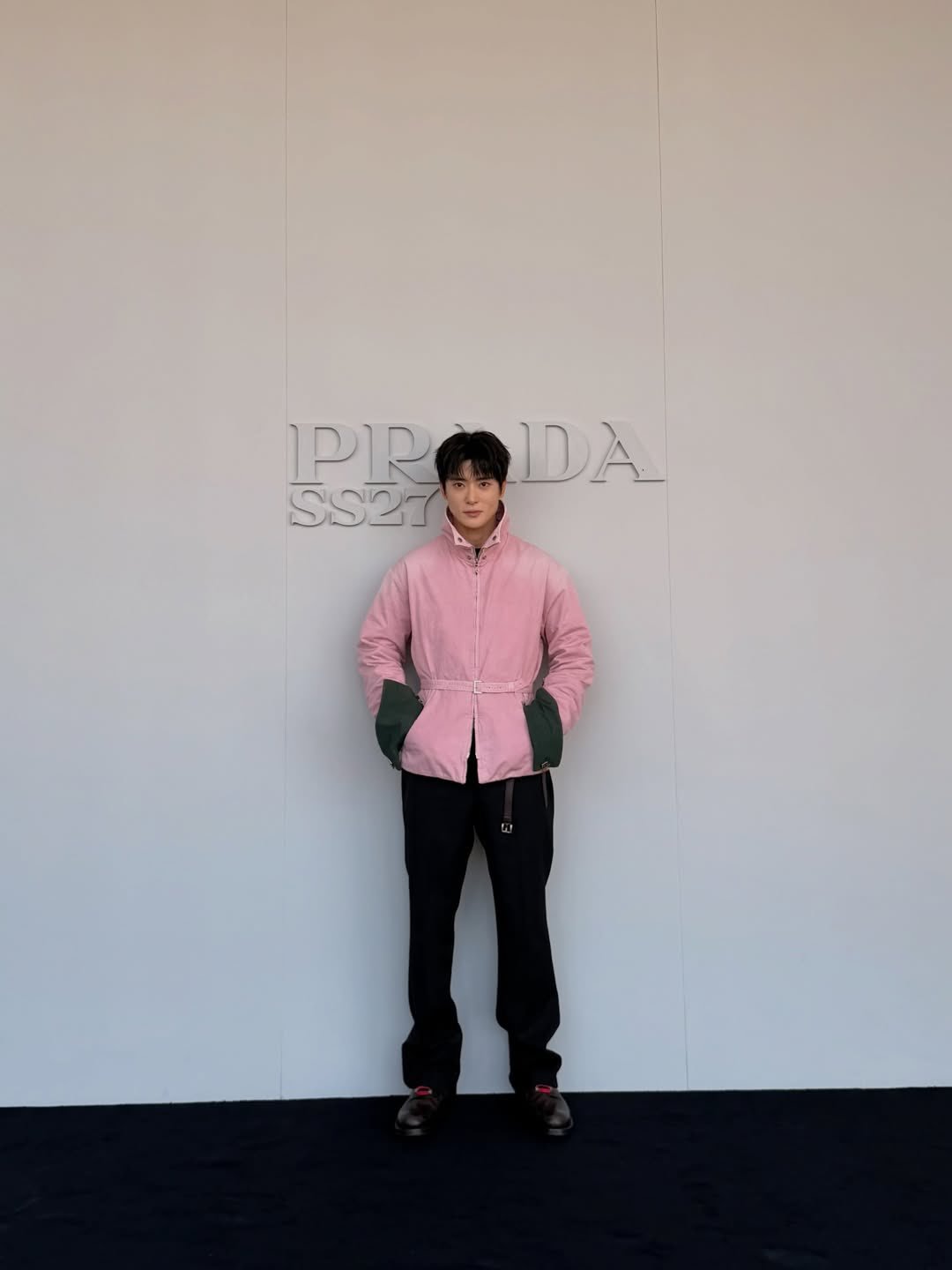 _jeongjaehyun INS更新p for prada 