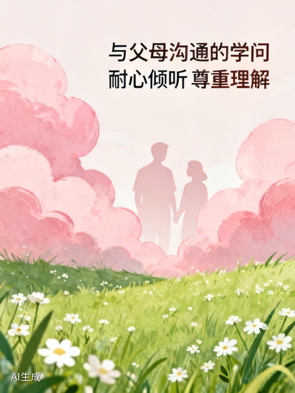 和父母沟通真是门学问。以前我总爱指责他们反应慢、观念老，结果经常吵起来。后来我明