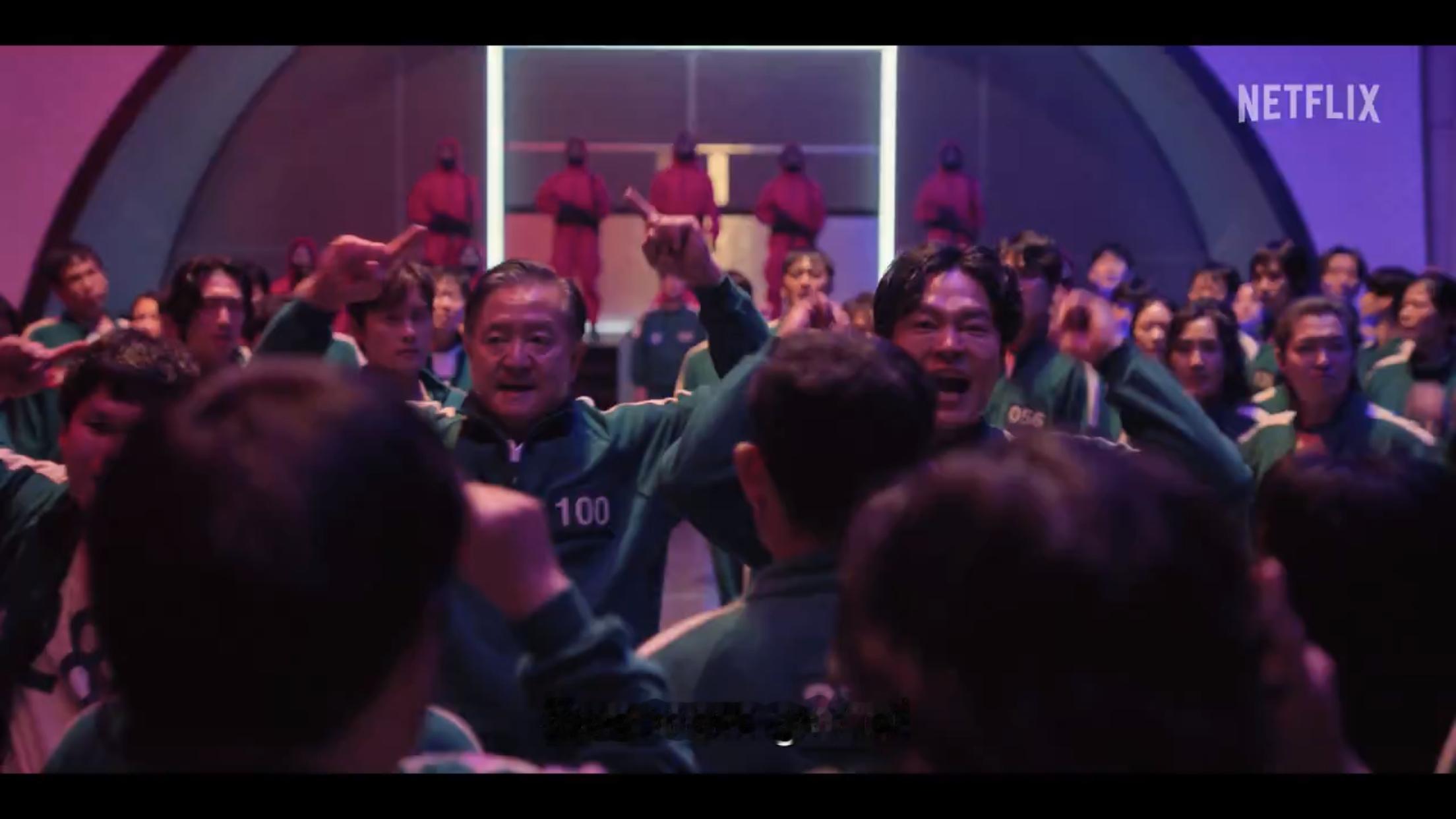 #TNABO# 眼细的网友发现《鱿鱼游戏》第二季预告里能看到李炳宪也以选手身份出