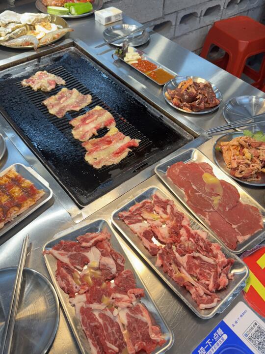 近期吃到的。。。果酱自助牛肉烧烤实现牛肉自