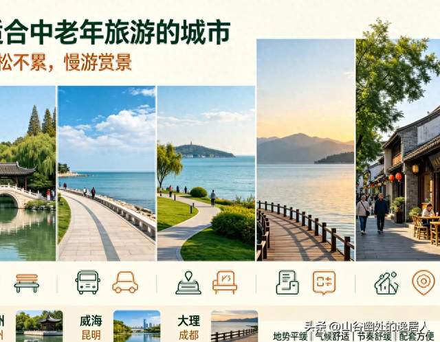 适合中老年旅游的6座城市，不用爬山，节奏舒缓