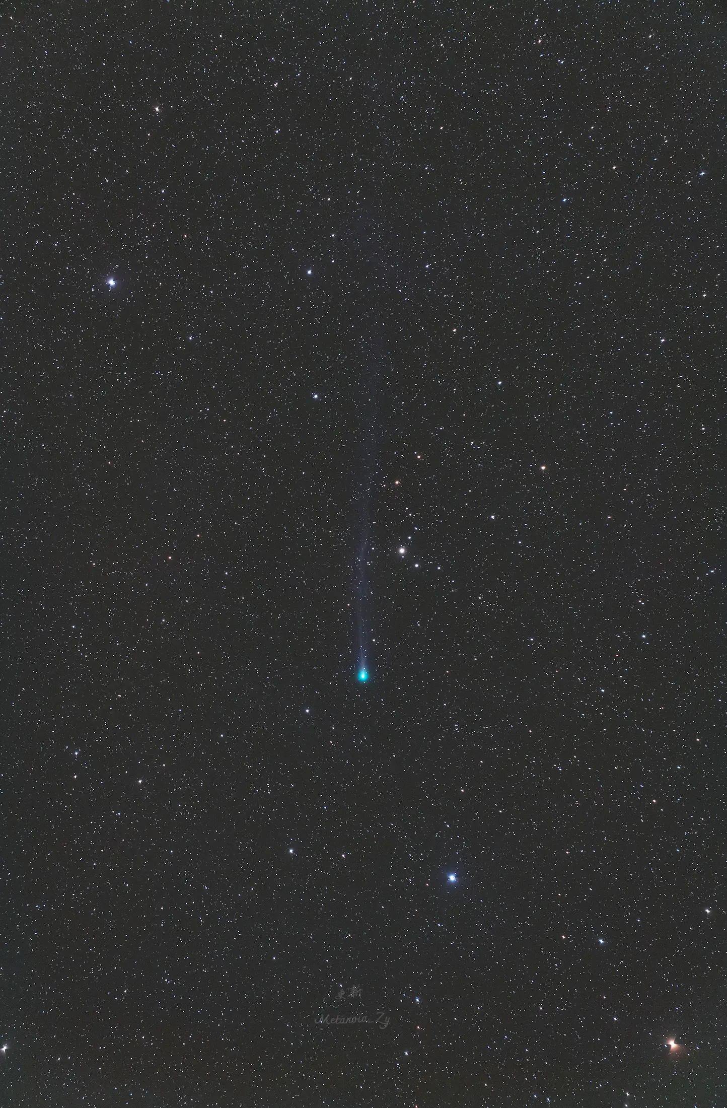 莱蒙彗星。新鲜的 C/2025 A6 Lemmon(莱蒙彗星）近况照片...