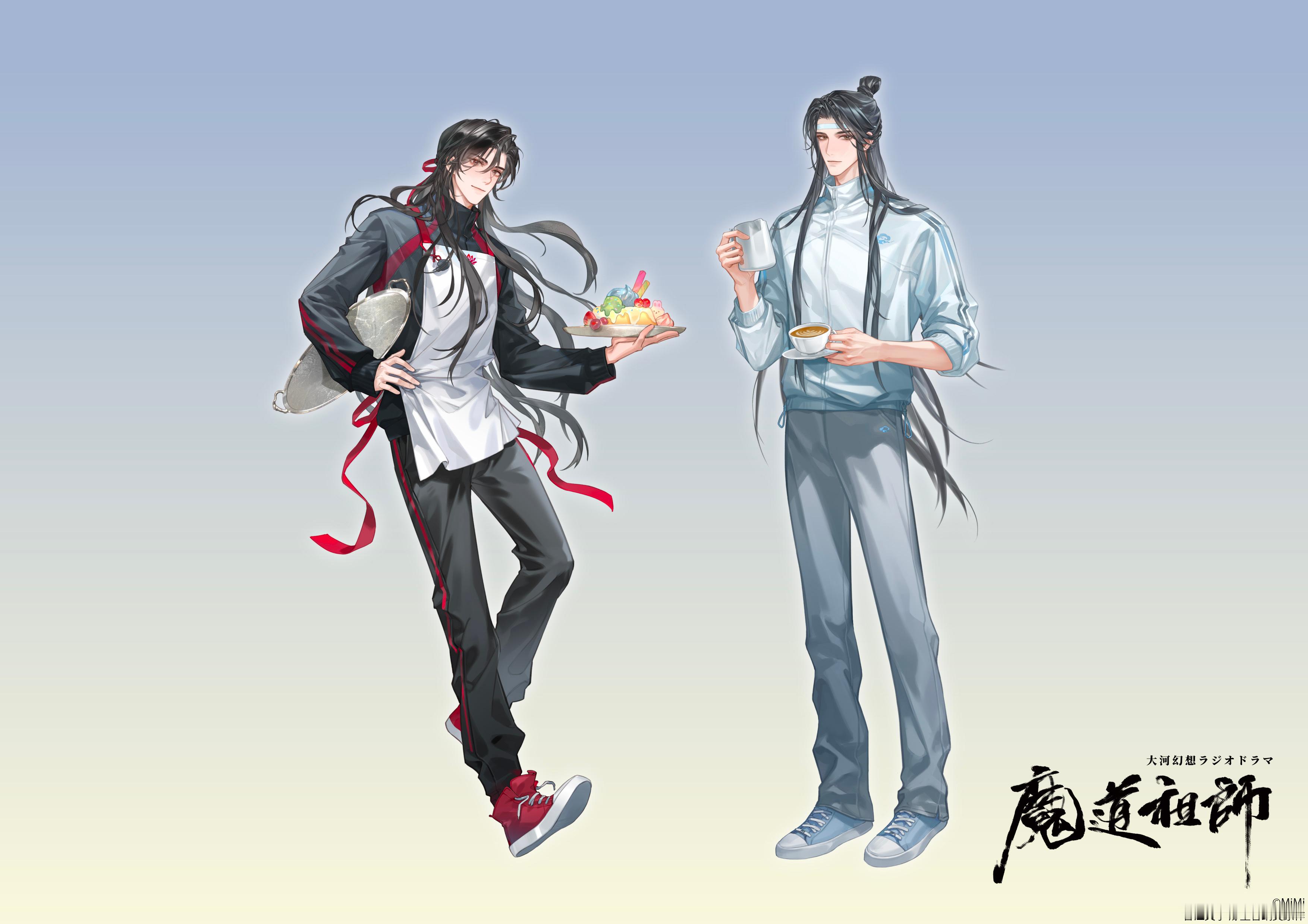 上次希腊风也是这位蝶子老师画的吧。魔道祖师日语广播剧  专栏 · 魔道祖师广播剧