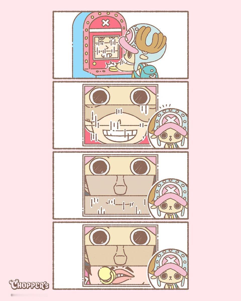 海贼王官方乔巴全新企划“CHOPPER's”，发一些乔巴在现实世界的图和视频。今