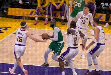 湖人挑战成功，没有犯规凯尔特人vs湖人