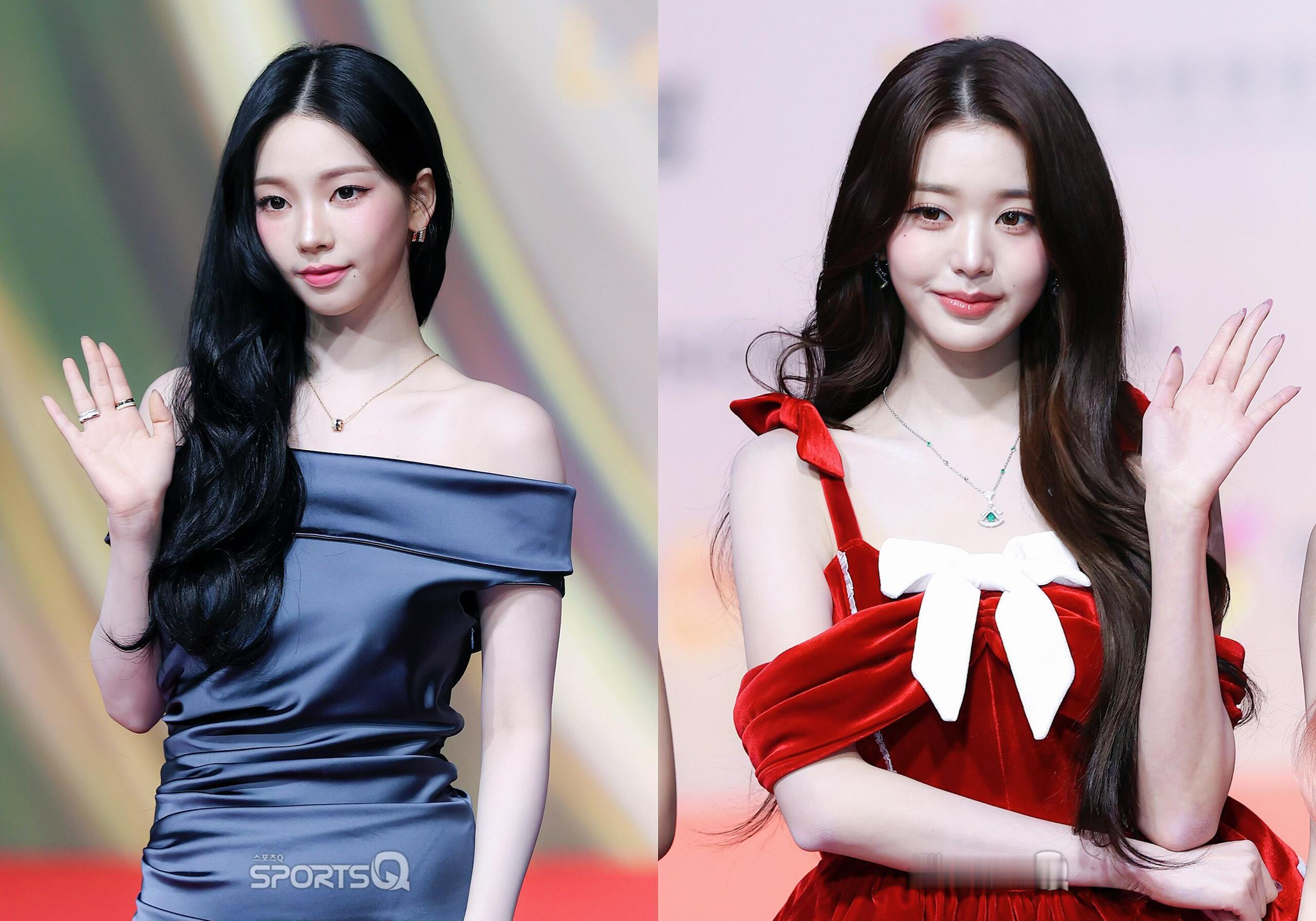 虽然都很美 但我觉得她俩的长相是一对反义词…. 