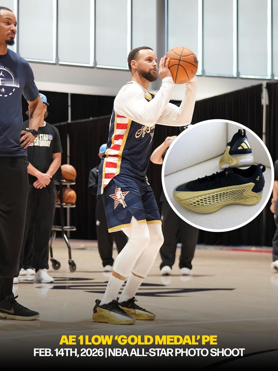 库男神全明星时期上脚鞋子合集库里超话创作官