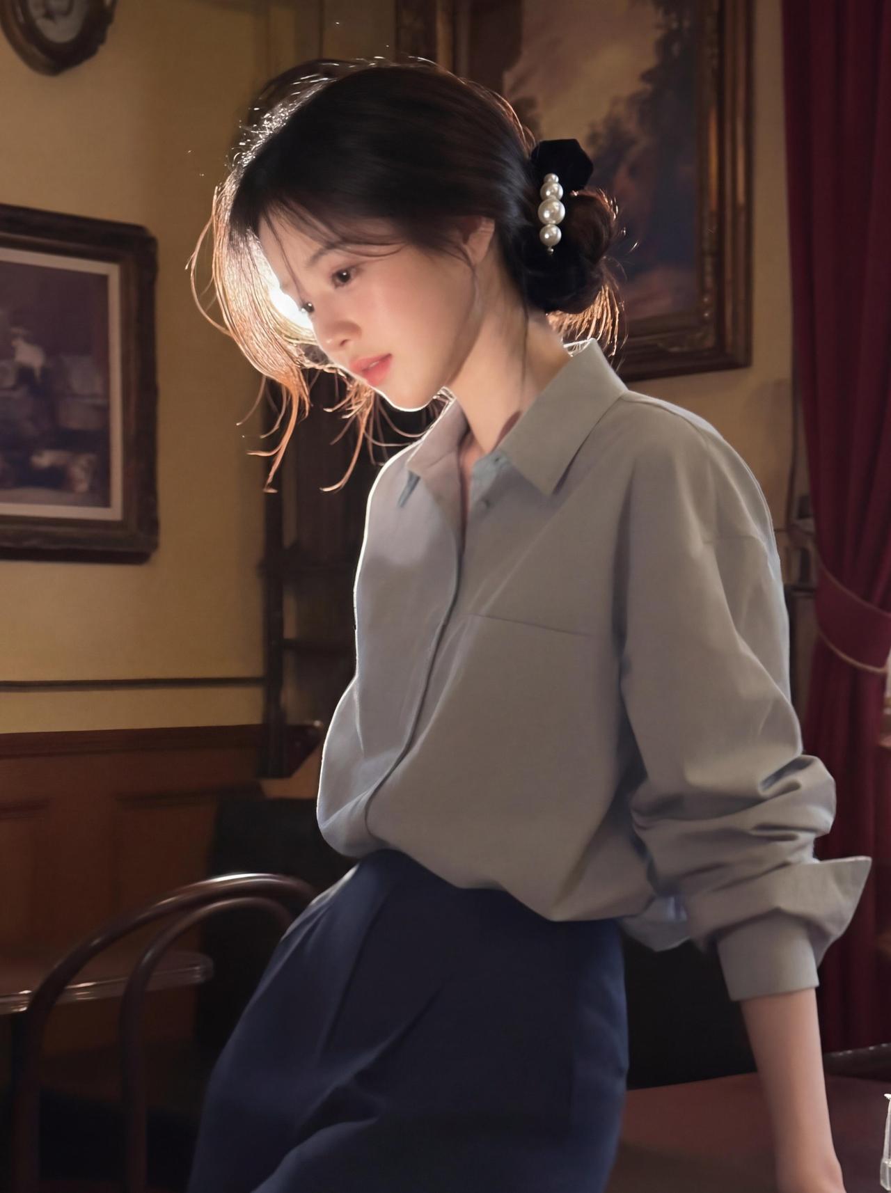 喜欢安静温柔的状态，不吵不闹不炫耀，自在生活就很好。安静日常 温柔气质 女生生活