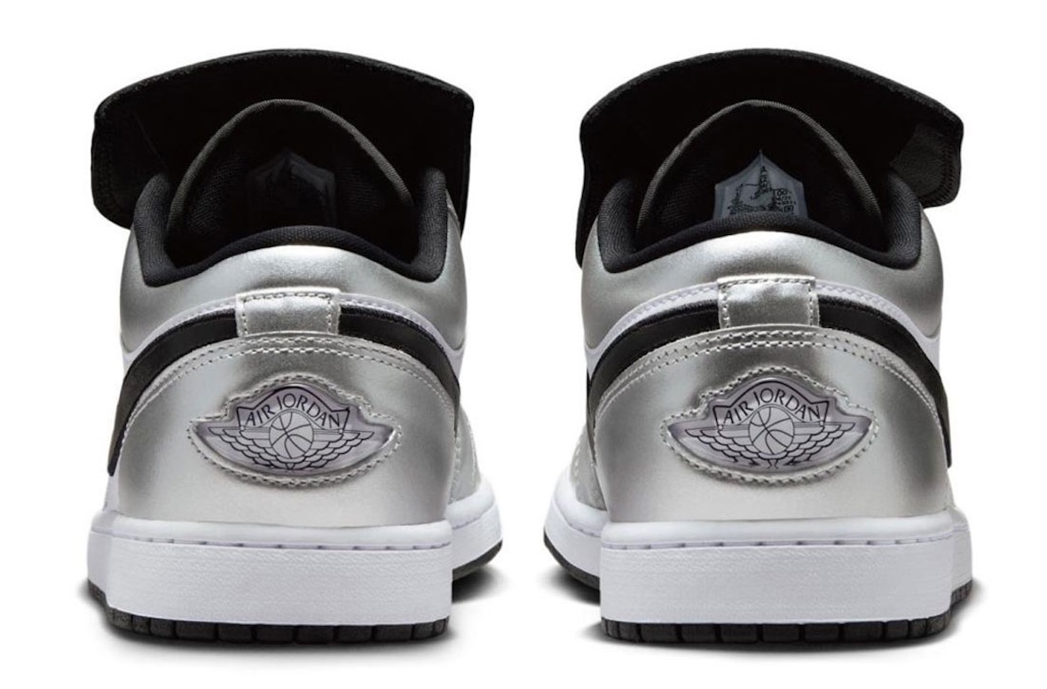 Air Jordan 1 Low Tiempo “Metallic Silver