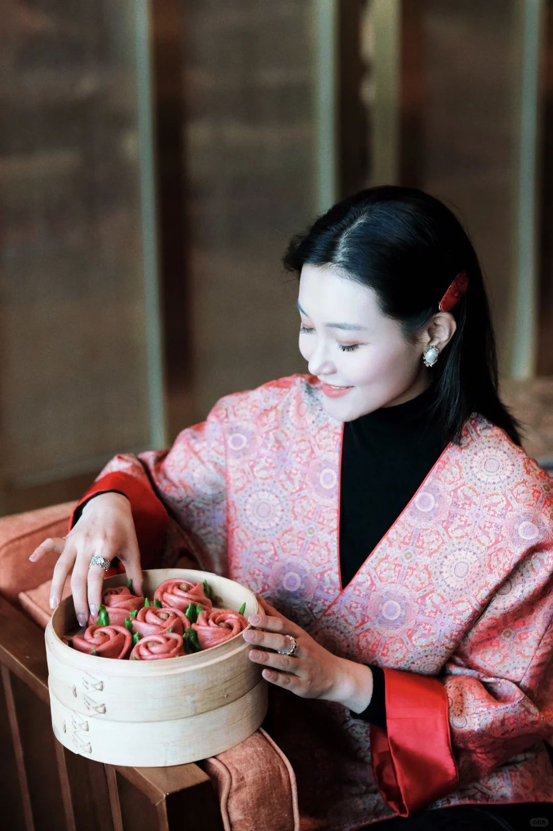 非遗花饽饽和非遗宋锦和中国年太适配了！