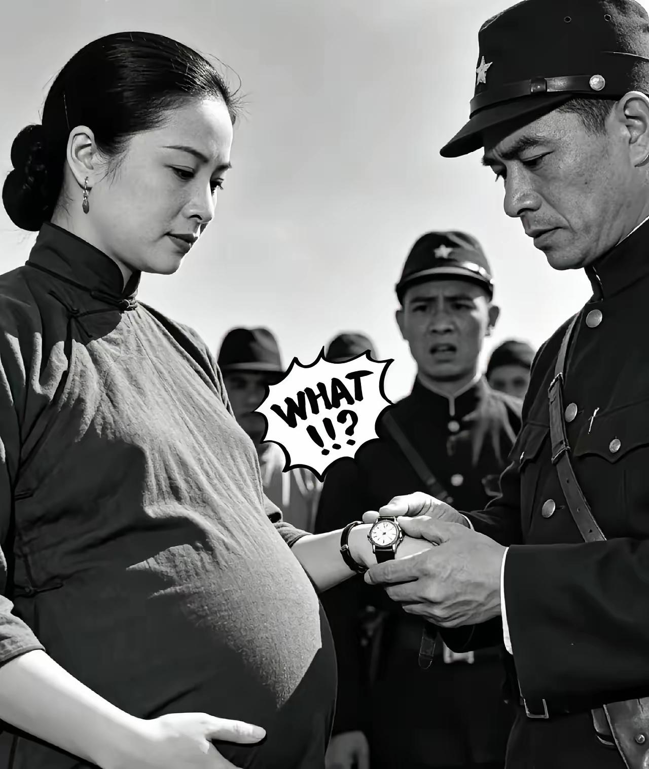 刑场之上，身怀八个月身孕的26岁女烈士梁惠贞掏出身上仅有的手表递给刽子手，只提了