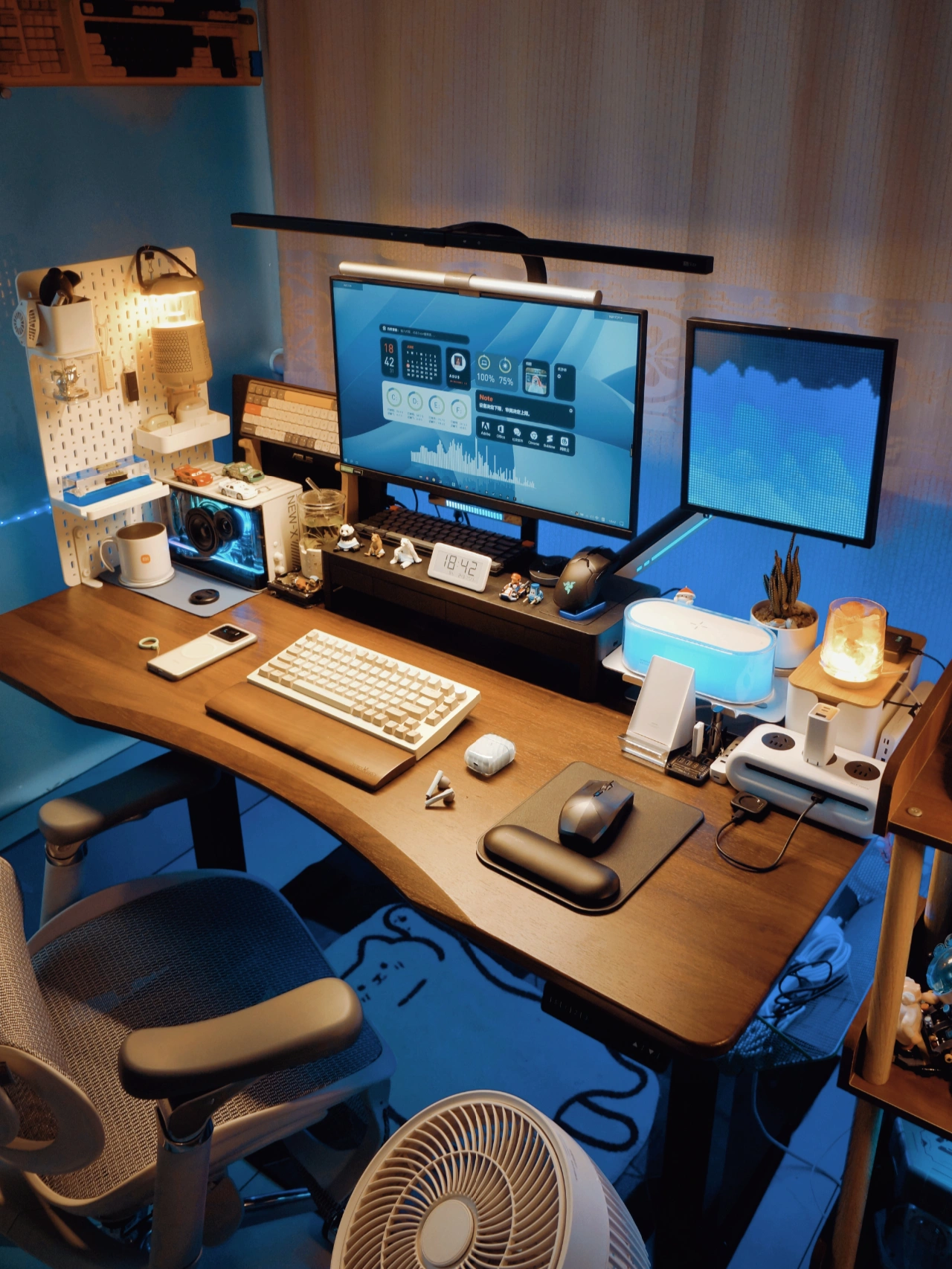 🔵ice Blue | 理想冰蓝桌面 | 好物分享