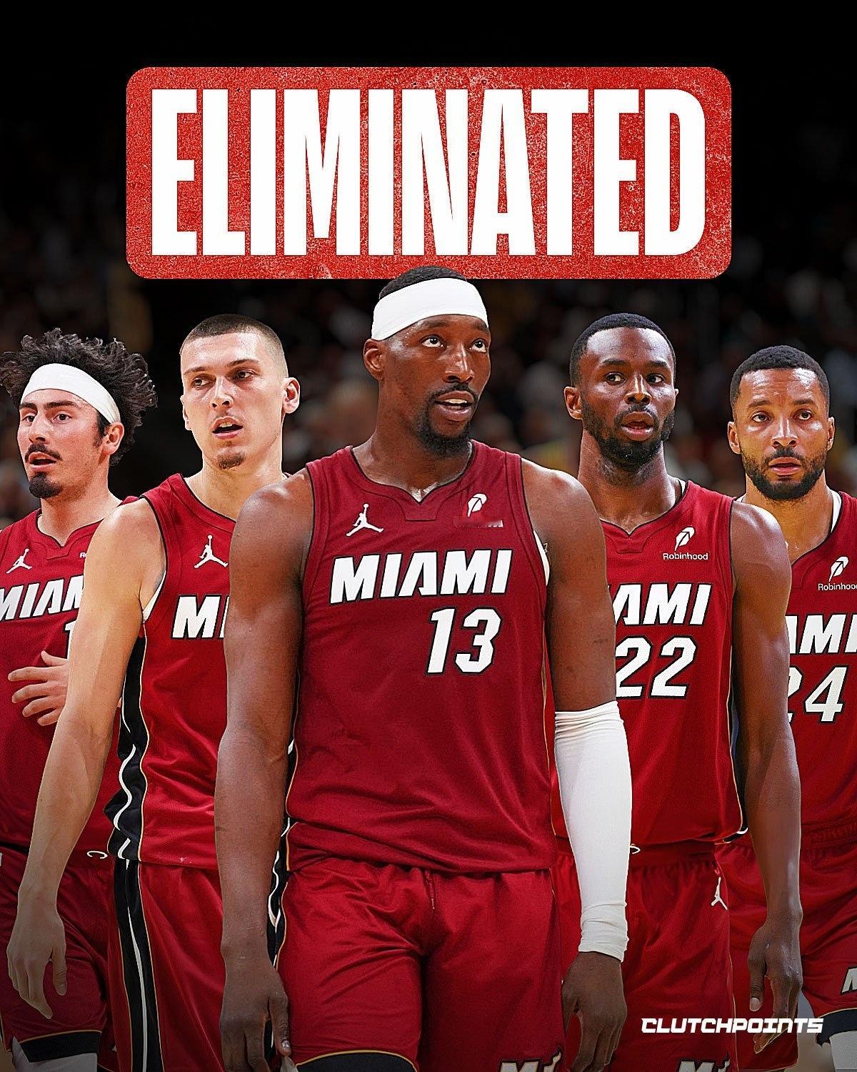 NBA 巴姆·阿德巴约、诺曼·鲍威尔和热火队已经无缘季后赛！迈阿密热火队本赛季战