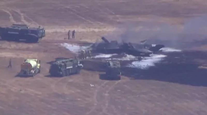 F-35战机真的掉下来了，有图为证
伊朗一直说自己摧毁了多少架F-35战机，但都