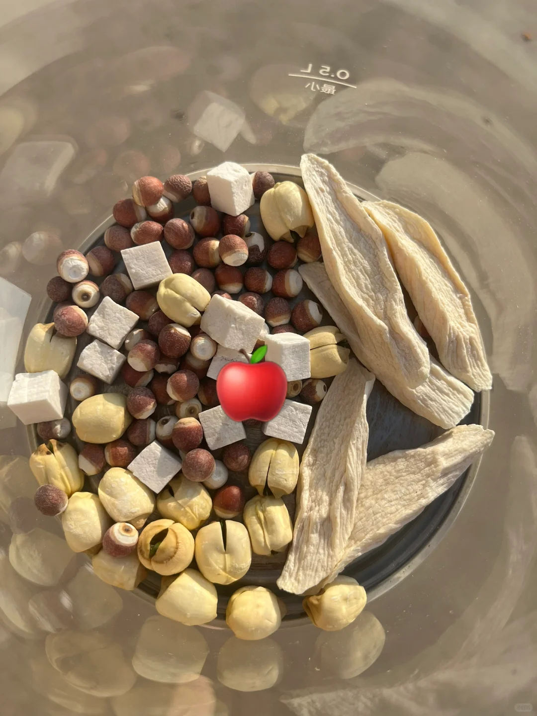 很多博主推的苹果四神汤 ，能帮一个是一个！