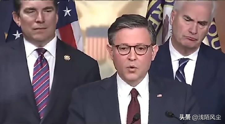 众议院议长约翰逊:“美军集结意在施压而非地面战，伊朗须重开海峡并弃核，美以使命将