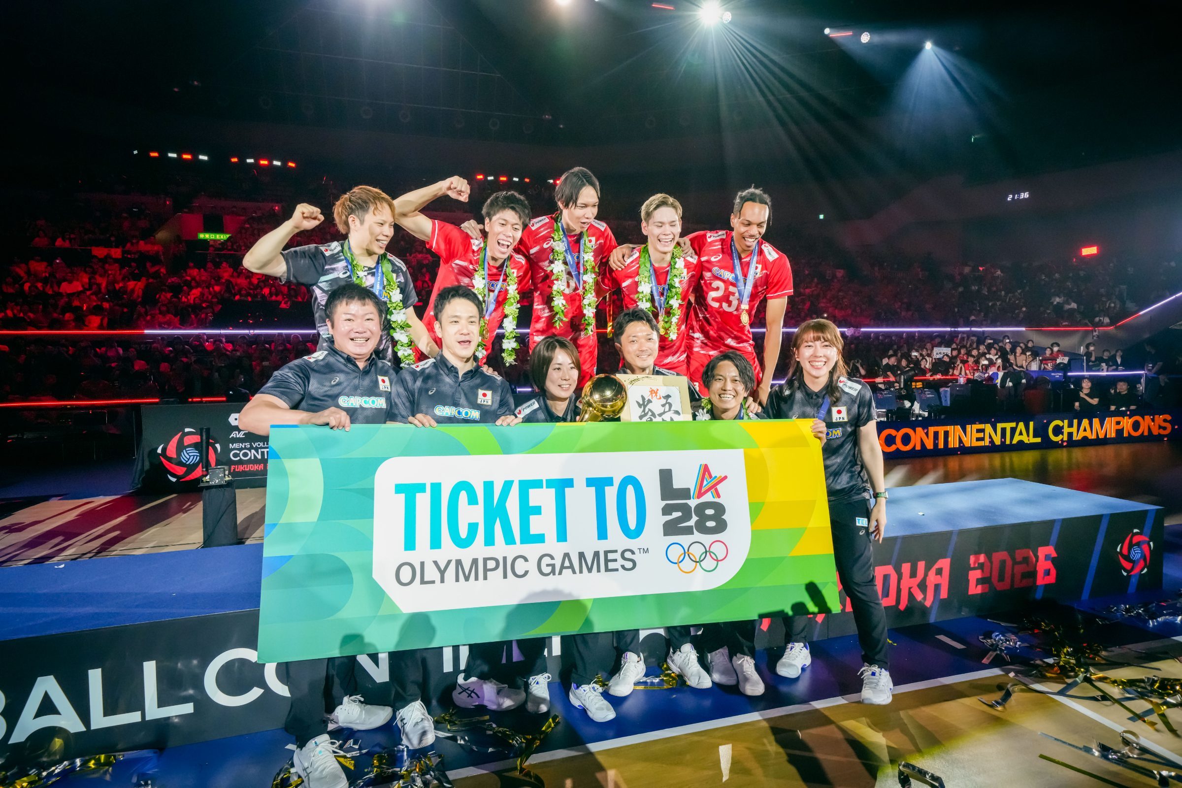 2026年男排亚锦赛冠军🥇：日本🇯🇵(*📸图源亚排联官网) 
