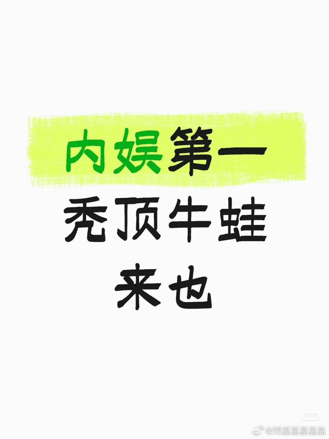 哈哈哈，牛蛙也有秃顶的