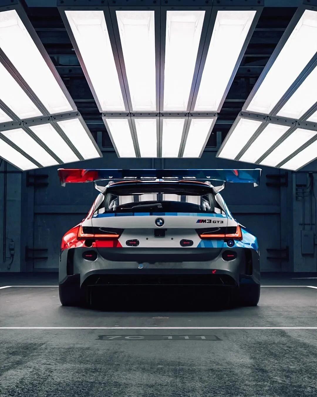 M3 Touring gt3，加上这个涂装，运动感拉满车的新衣