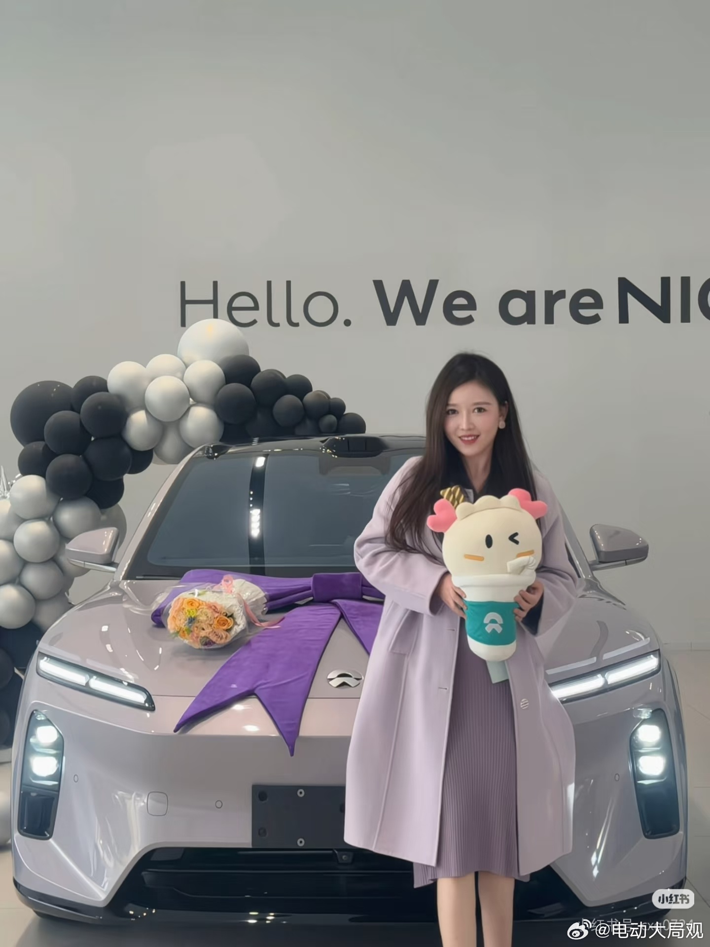 喜提小紫💜蔚来et5之人间绝绝紫 远空紫➕电驭紫内饰南京九龙湖交付中心➕牛屋咖