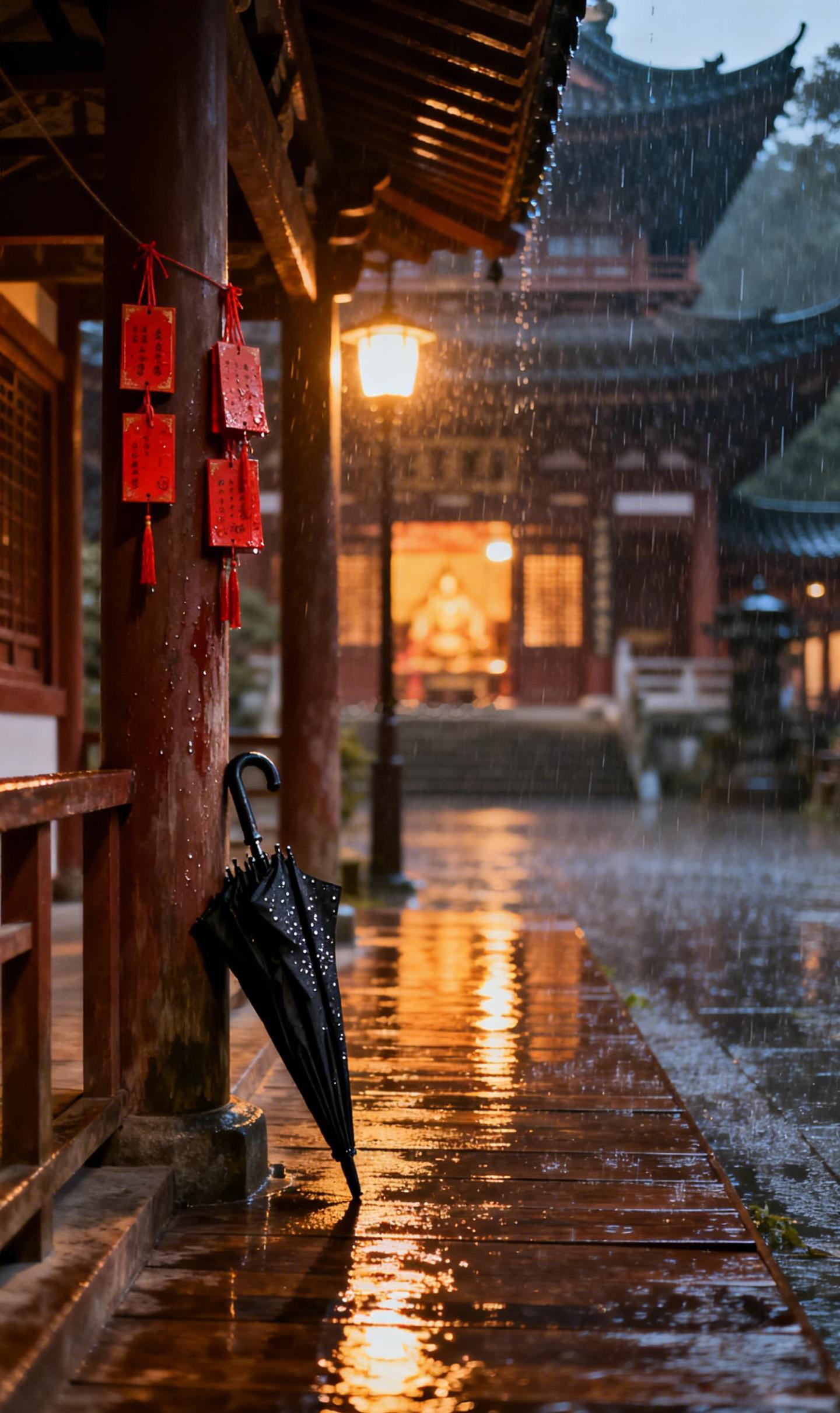 去神明面前许愿，是人少有的、可以不必逞强的时候。嘴上说想多赚一点，心里求的也许只