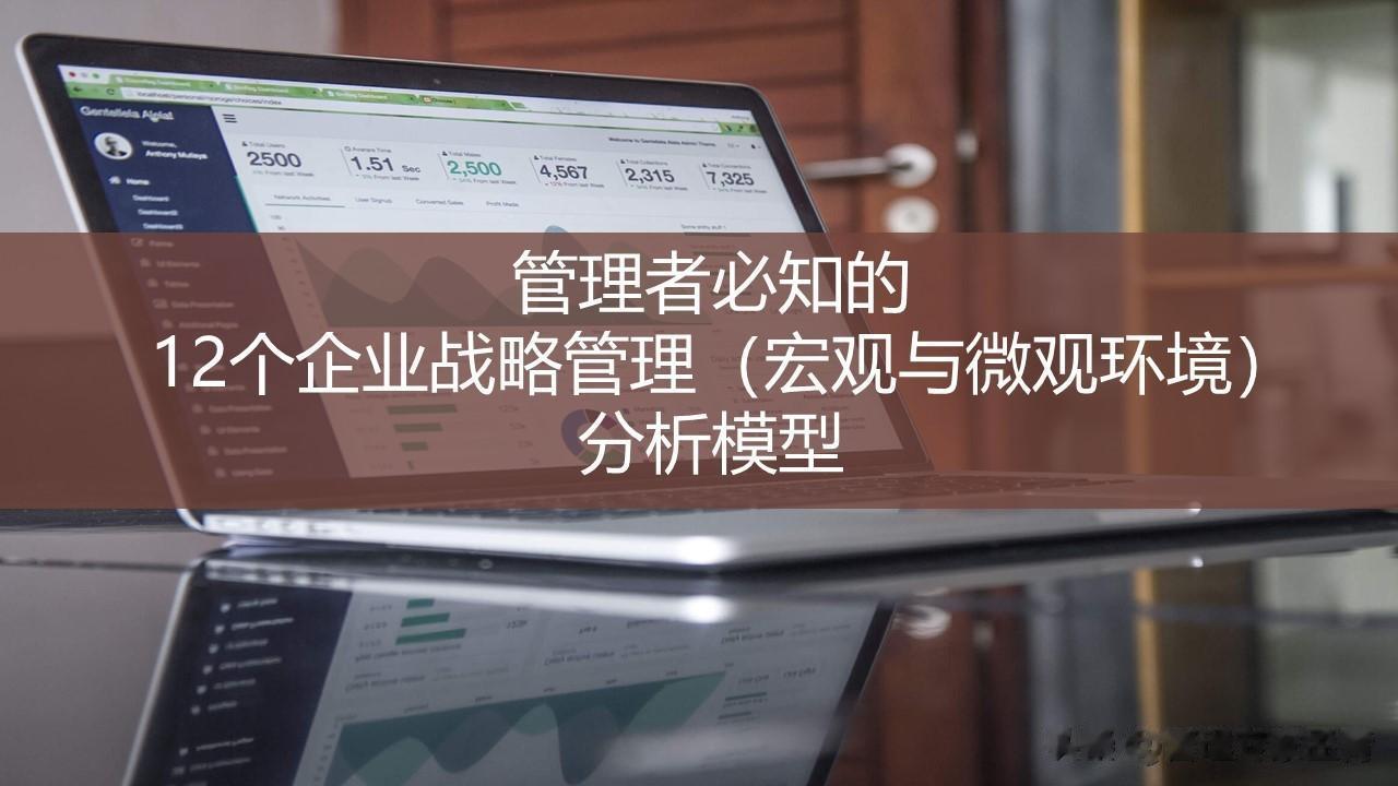 管理者必知的12个企业战略管理（宏观与微观环境）分析模型
#企业管理##管理##
