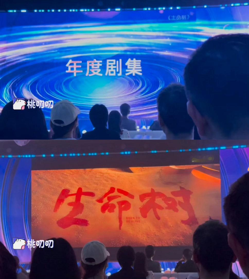 恭喜杨紫《生命树》获2026首都视听春交会年度剧集荣誉！ 