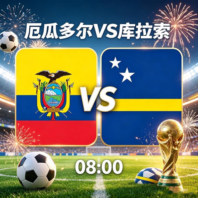 美加墨世界杯 ⚽️ 生死战打响！厄瓜多尔背水一战，库拉索大巴能撑多久？厄瓜多尔?