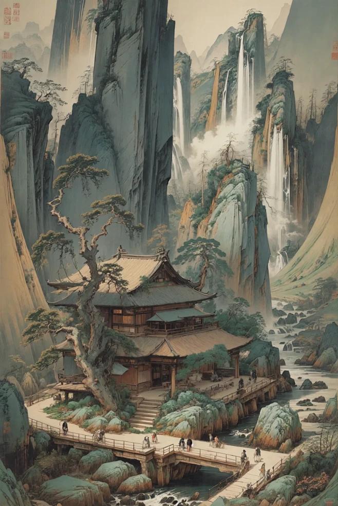 梁朝道珍法师，善讲涅槃经。梁武帝天监年中，驻锡于庐山，也很仰慕慧远大师的净土遗风