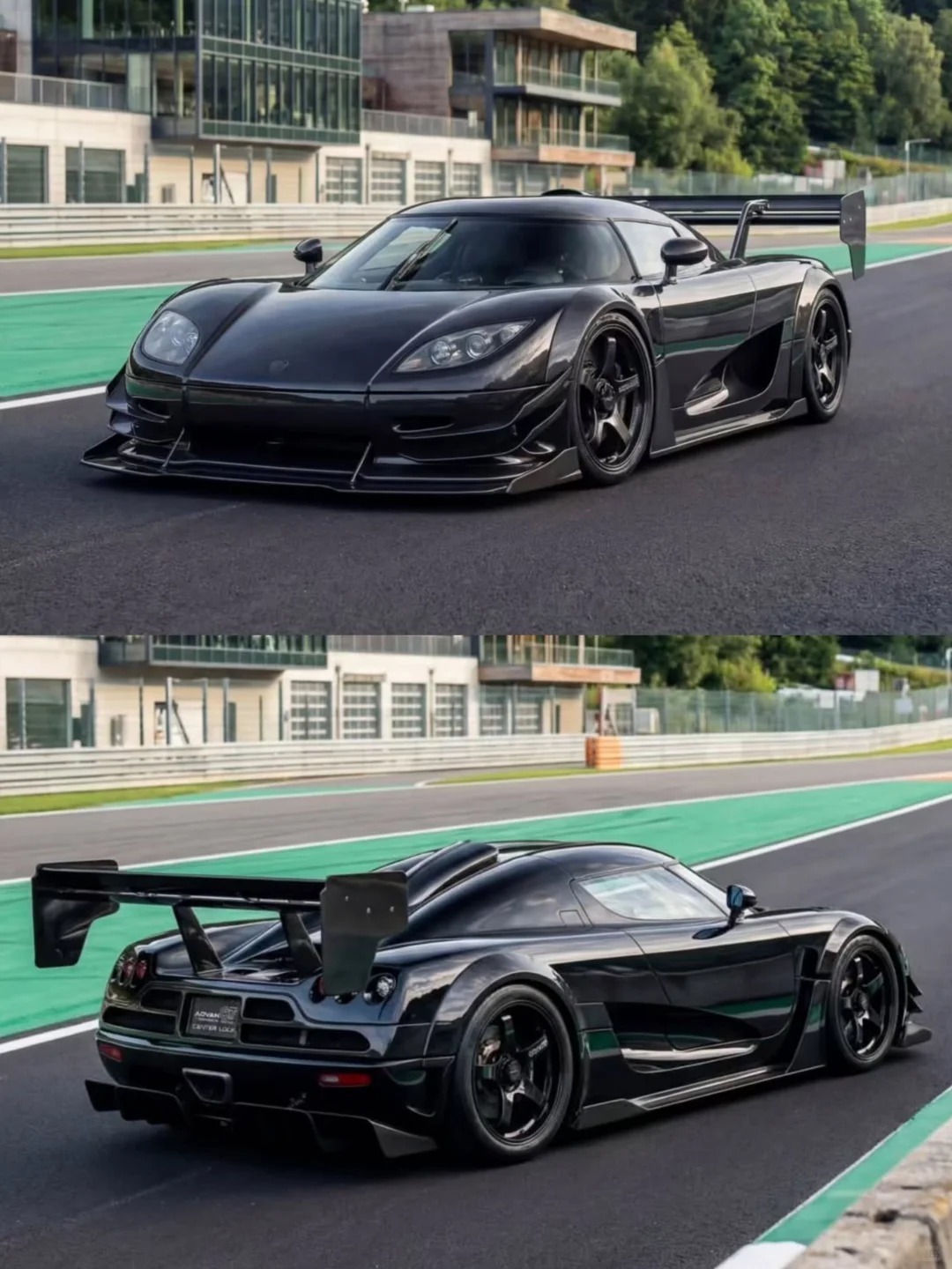 冷酷黑Koenigsegg CCX，这真的很冷酷了绝美车片