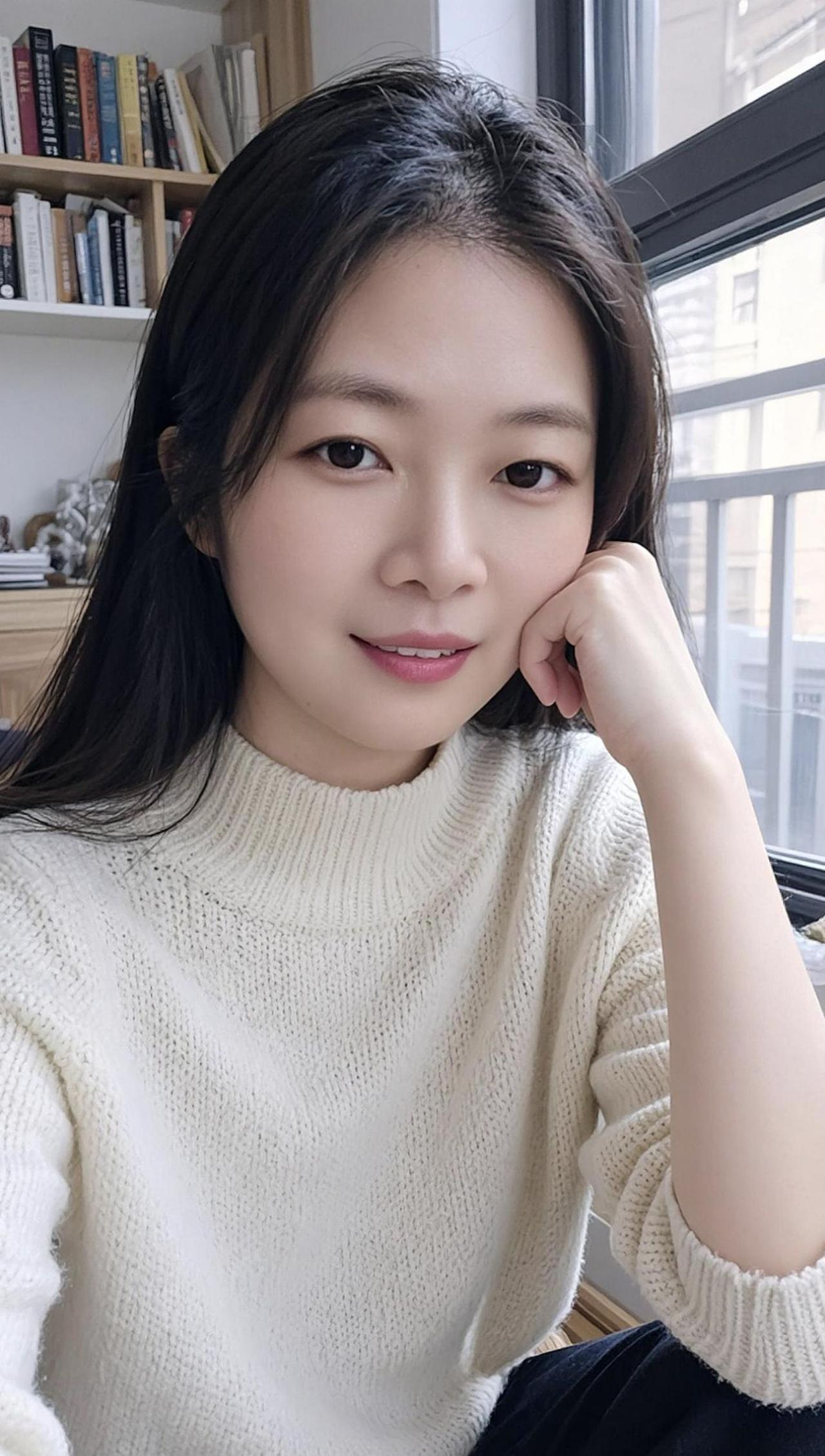 AI毛衣生活照 日常分享热门上热门穿搭