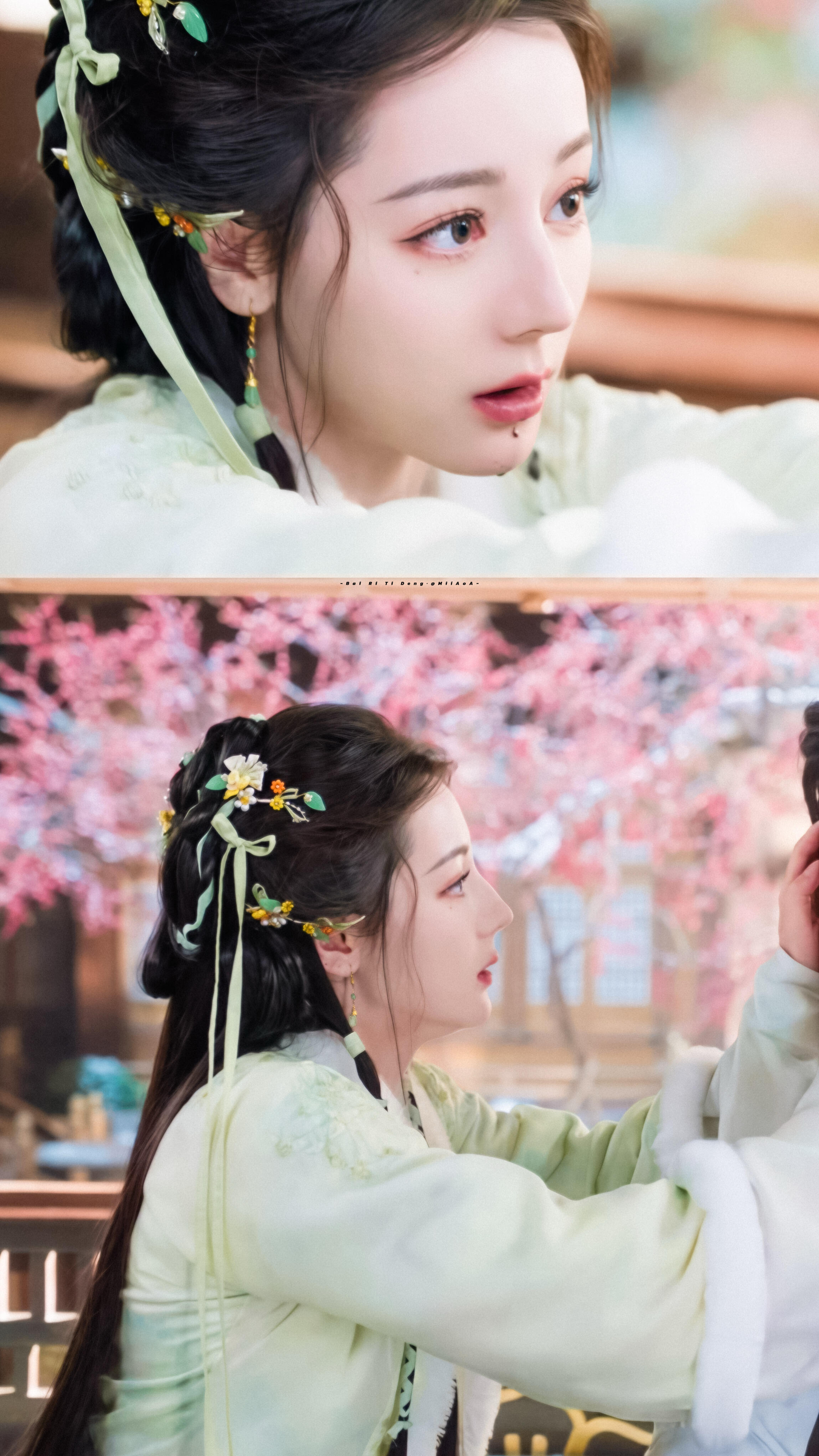 * 春水映梨花🎐迪丽热巴