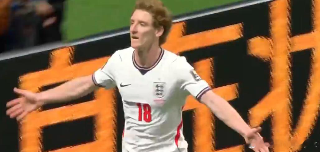 戈登门前撞射破门！英格兰1-0阿根廷英格兰vs阿根廷世界杯围观世界杯