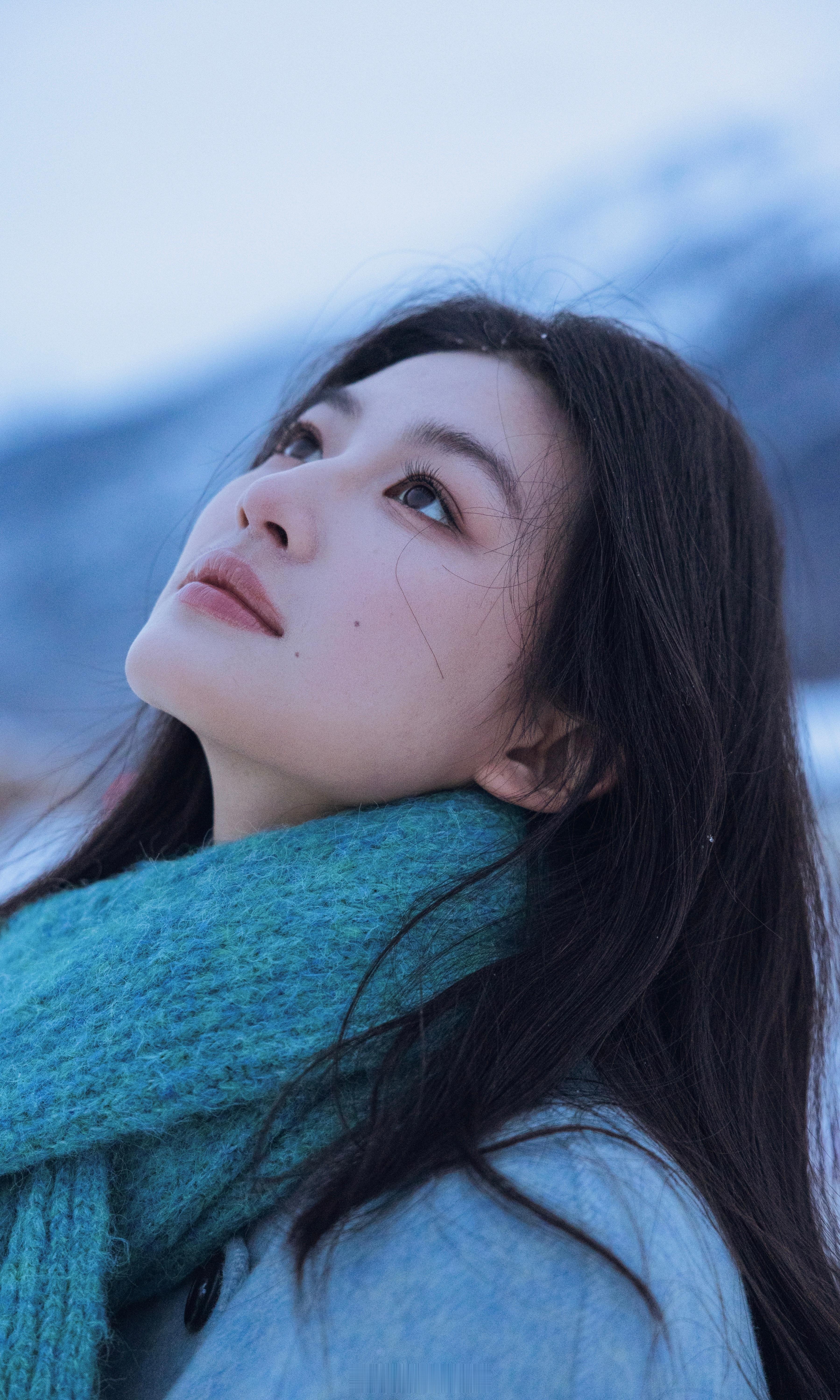 给雪山的情书💌摄影：深圳约拍日系写真想记录下此刻杭州约拍少女写真