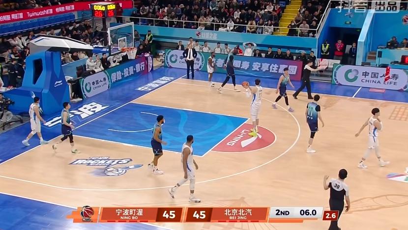 宁波今天又要搞新闻么，半场打这么好？宁波男篮vs北京男篮