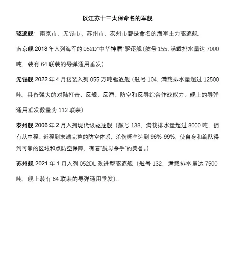 来自人民海军的加油，家乡舰。十三太保