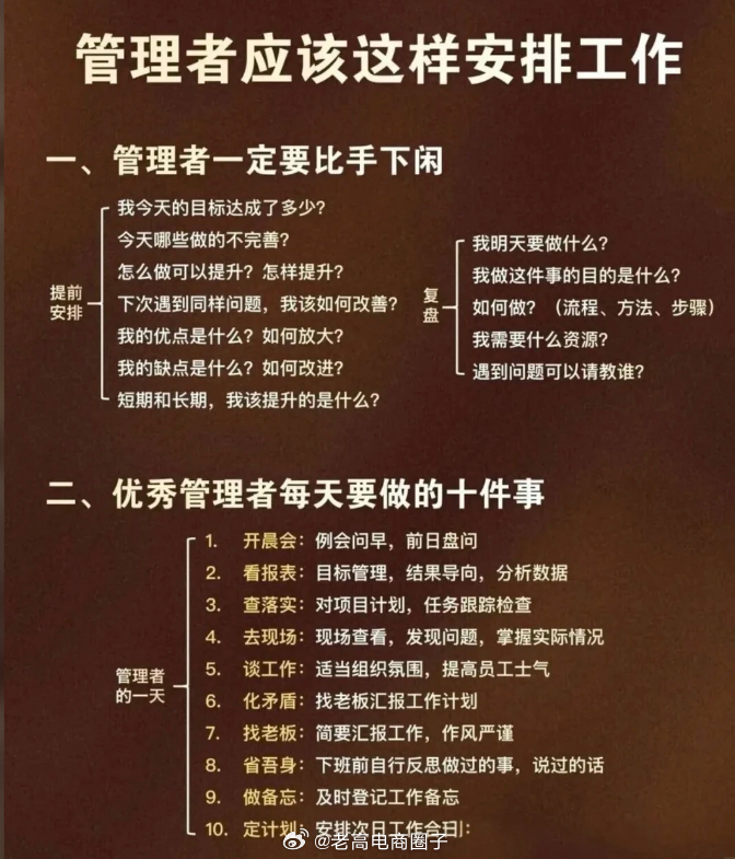管理者应该这样安排工作 