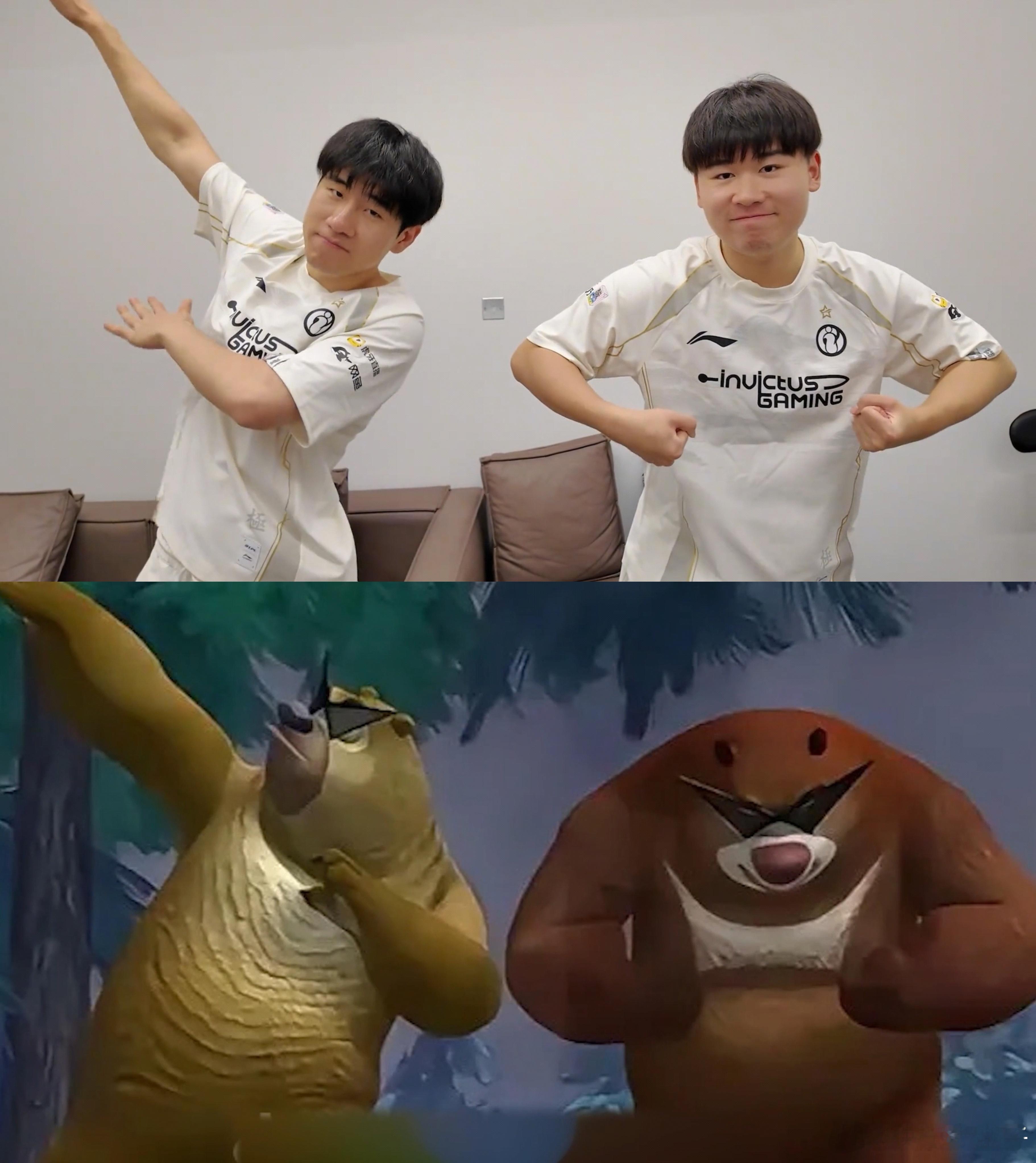 🐻熊大，光头强又来砍树咧～竞技游戏iG电子竞技俱乐部[超话] ​​​