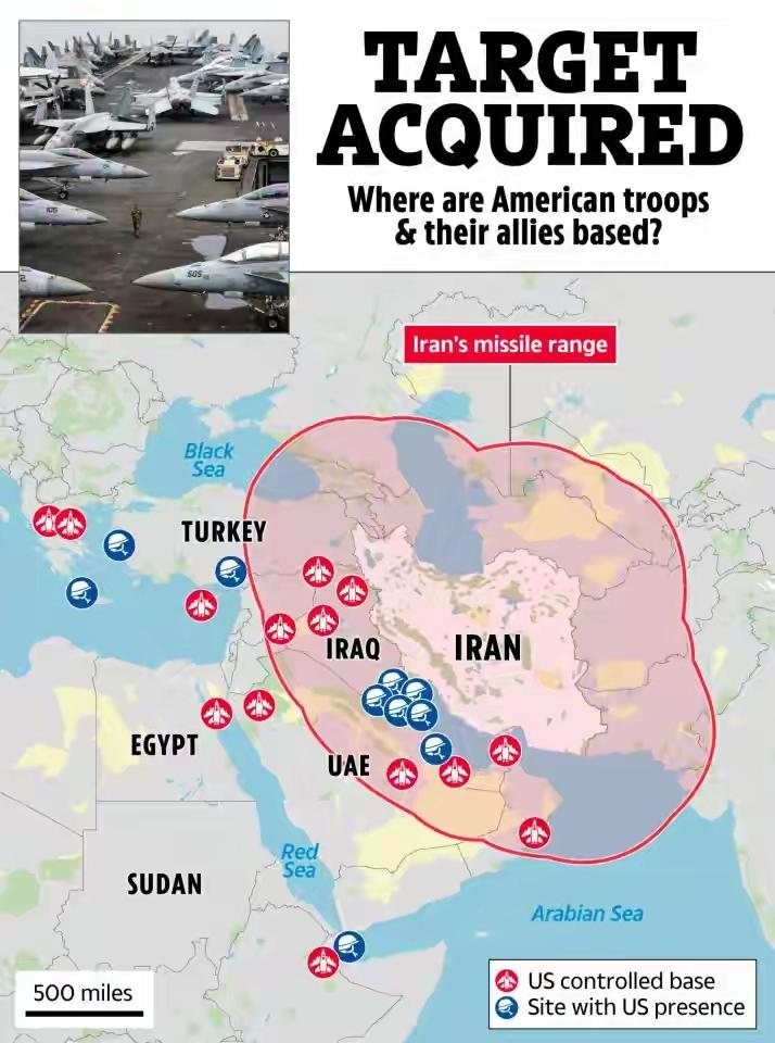 听网友说，美国已经在伊朗周围集结了4万兵力。这对美军来说，已经算是天文数字了。众