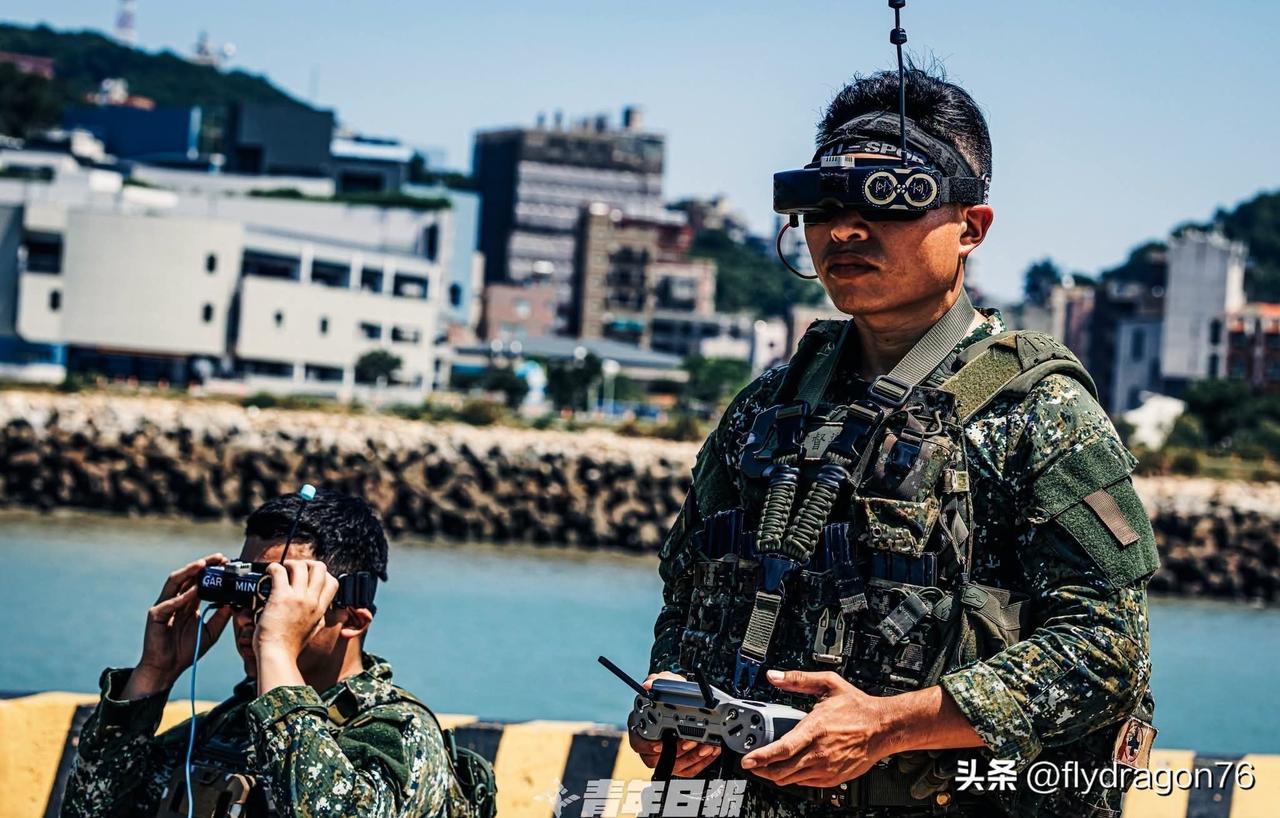 🛸台湾地区“汉光42号”演习：马祖防卫指挥部部署了无人机操作员，针对中国大陆船